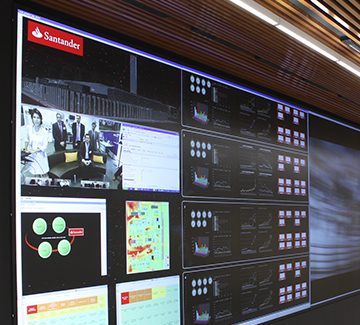 LATEST AUDIOVISUALTECHNOLOGY IN THE CPD OF BANCO SANTANDER IN CANTABRIA