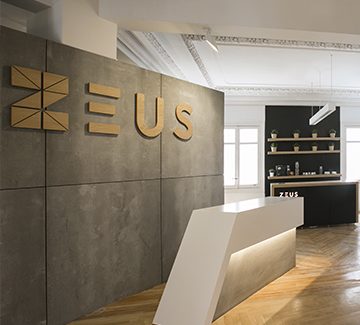 AUDIOVISUAL INSTALLATION IN THE NEW SHOWROOM OF ZEUS