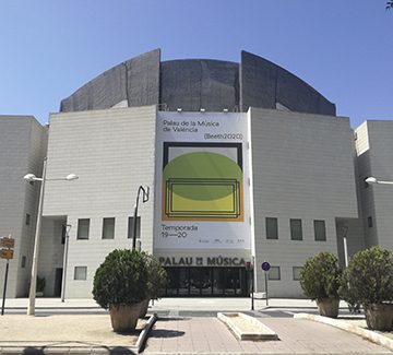 EL PALACIO DE LA MÚSICA DE VALENCIA OFRECE A SUS CLIENTES UNA AMPLIACIÓN AV DE SUS INSTALACIONES